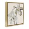 Stupell Industries Irises Soft Beige Floating Frame, design by Lanie Loreth